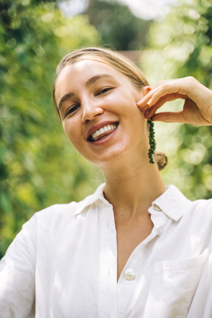 Beautiful Woman Smiling